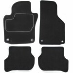 floor mats ( set, velour, black) sedan 4pc