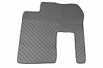 FL15, floor mats - ECO- leather, RENAULT MAGNUM ( . 02-10) grey