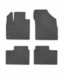 floor mats ( set, rubber, 4pc., black) SUZUKI IGNIS III 10.16- liftback