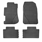floor mats ( set, rubber, 4pc., black) HONDA CIVIC VII 02.01-12.05 coupe
