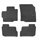 floor mats ( set, rubber, 4pc., black) MITSUBISHI MIRAGE / SPACE STAR 05.12- liftback