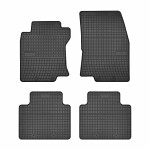 floor mats ( set, rubber, 4pc., black) NISSAN X-TRAIL 04.14- suv
