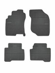 floor mats ( set, rubber, 4pc., black) NISSAN X-TRAIL 07.01-01.13 suv