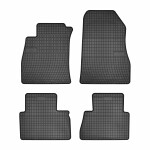 floor mats ( set, rubber, 4pc., black) NISSAN JUKE 06.10- liftback