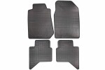 floor mats ( set, rubber, 4pc., black) ISUZU D-MAX II 06.12- pickup