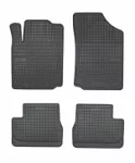 floor mats ( set, rubber, 4pc., black) CITROEN C2, C3 I 02.02- liftback