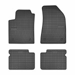 резиновый коврик ( Комплект, резина, 4шт., черный) FIAT BRAVO II 11.06- liftback