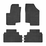 резиновый коврик ( Комплект, резина, 4шт., черный) HYUNDAI IX20; KIA VENGA 02.10- liftback