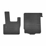 floor mats ( rubber, 2pc., black) DAF XF 105, XF 95 01.02-