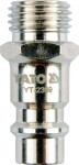 YATO YT-2399 quick coupling plug D thread external. 1/4"