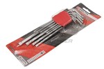 set wrenches hex EXTRA long TORX SECURITY, 9pc
