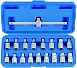 oil drain plug to open tools, 18 pc