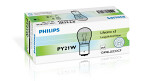 лампа PY21W 12V 21W ( оранжевый) BAU15S   Philips LongLife EcoVision 12496LLECOCP 1шт.