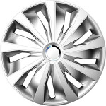 wheel cover GRIP PRO silver 15" 4pc