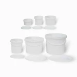 BOLL- plastic box 0,5L varnishes and paints segamiseks, with lid