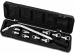 Belt Pulley Wrench replaceable endings: 12, 13, 14, 15, 16, 17, 18, 19mm; E10, E12, E14, E16, E18
