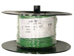 tråd 0,5 mm2, grön, 100m