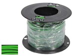 провод, двухцветный 0,75 зеленый- черный 100m/ рулон