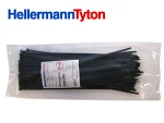 HELLERMANN plastic VITS 100pc. 300X4,6 black