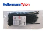 HELLERMANN plastic VITS 100pc. 200X4,6 black
