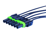 sensor plug 6-pin male wired 1571-53270
