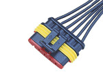 Waterproof plug 6- pin with cable EM.