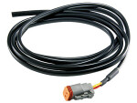 Plugg deutch 2-pol med 2m kabel 1605-N8K200