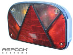 rear light for trailer 240x140x55mm Multipoint II 1608-4680