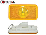 LED Side marker light, yellow 24V 104.00 x 54.00 x 14.00mm 1608-4780