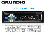 GRUNDIG GE-130 CD-AUTORAADIO USB 12V sinine valgustus