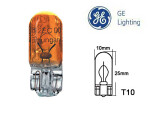 Glödlampa med glasfot 12v t10, wy5w, w2.1x9.5d