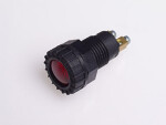 signal light BA9s red, screw connection