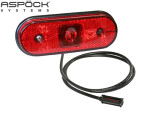 LED- position light UNIPOINT I red. 3,5M with cable 24V