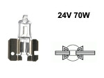 halogen bulb H2 24V 70W, (X511)