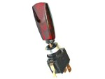 lever switch ON-OFF 1-0, red signal light