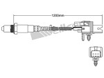 Syresensor 1200mm reglersond, 5-tråds