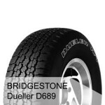 SUV Summer tyre 235/80R16 109S Bridgestone D689 4X4