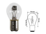 металлический цокль лампа 24V 45/40W (BA20d)