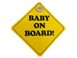 "BABY ON BOARD" знак