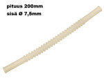 elastīga plastmasas šļūtene spirālveida šļūtene 2x7,5mm, garums 200mm