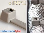 Plastvitsad, high temperature tolerance 300x4.6mm T50I, max +150°C (+195°C)