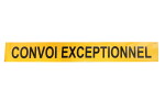таблица предупреждение/ информация передний CONVOI EXCEPTIONNEL (1900 x 250mm)