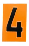 įspėjimo/informacinė lenta, įspėjimo lentos numeris adr "4"
