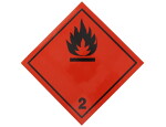 Sticker warning/ informatsioon, ADR no 2,1