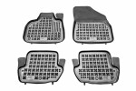 резиновый коврик ( резина, 4шт., черный) CITROEN DS5 11.11-07.15 hatchback