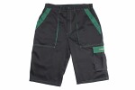 püksid töö lühike, must roheline, suurus XL. materjali põhimass 260 g/m2