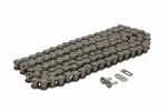 chain 420 AD standard, number link 138 without o-ring black, connection method car fastener