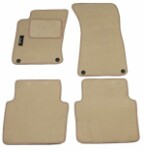 floor mats ( set, velour, 4pc., beez) AUDI A8 10.02-07.10 sedan
