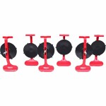 6 pc. suction cup clamp set ks tools