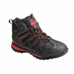 open PRO - boots leather OXFORD black- red SB SRA "45" CE L3010745